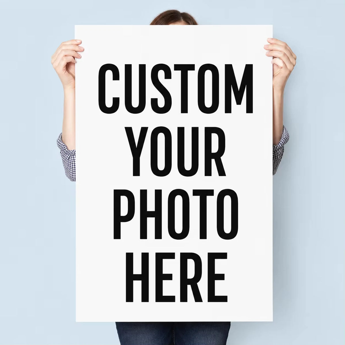 posters minimalistes texte blanc noir vert cadre inclusion salon chambre