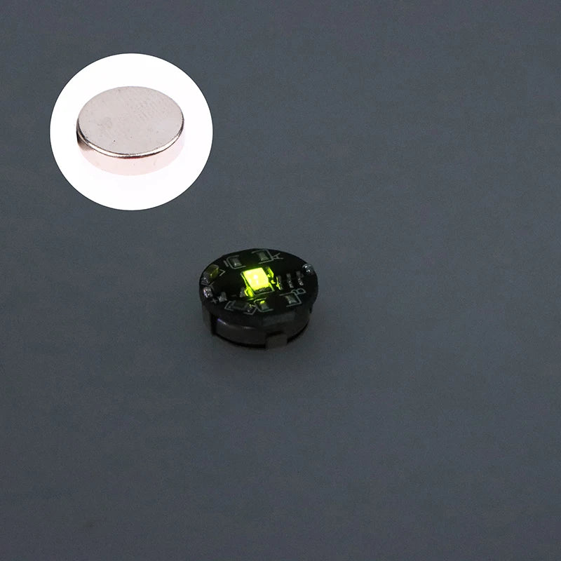 mini lampe led aimantée couleurs variées moderne technologique lampe centrale cercle