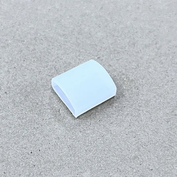 connecteurs led blancs translucides étanches 10mm 12mm 4mm pack 100pcs tail plug cap
