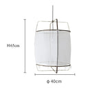 suspension lumineuse moderne blanc tissu fin opacité câble suspendu led 3000k 6000k