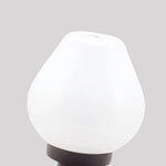 lampe sol moderne adhésive blanc noir éclairage extérieur autonomes flux lumineux basétique