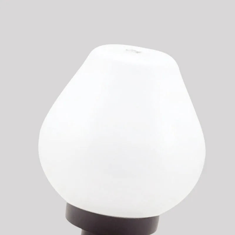 lampe sol moderne adhésive blanc noir éclairage extérieur autonomes flux lumineux basétique