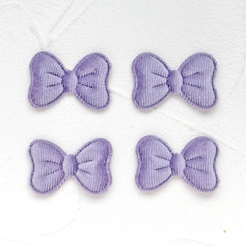 rubans forme nœud velours rouge beige rose pâle bordeaux marron classiques bijoux cheveux DIY