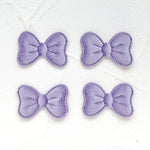 rubans forme nœud velours rouge beige rose pâle bordeaux marron classiques bijoux cheveux DIY