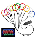 câbles électrique répartiteur 12v splitter clips boitier controle accessoire éclairage néon moderne