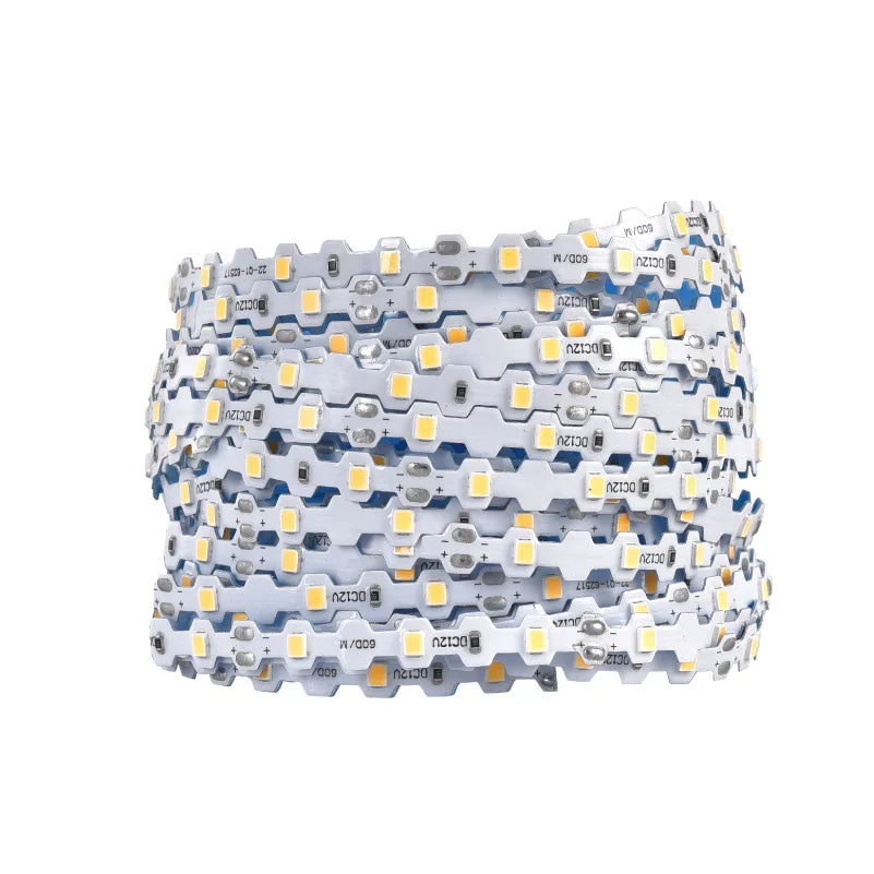 ruban led blanc hexagonal 3000k 4000k 6000k moderne 5m 12v smd 50000h
