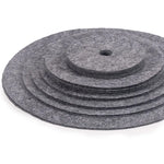coussin protection pot fleur gris non tissé moderne 13cm 20cm 25cm 34cm