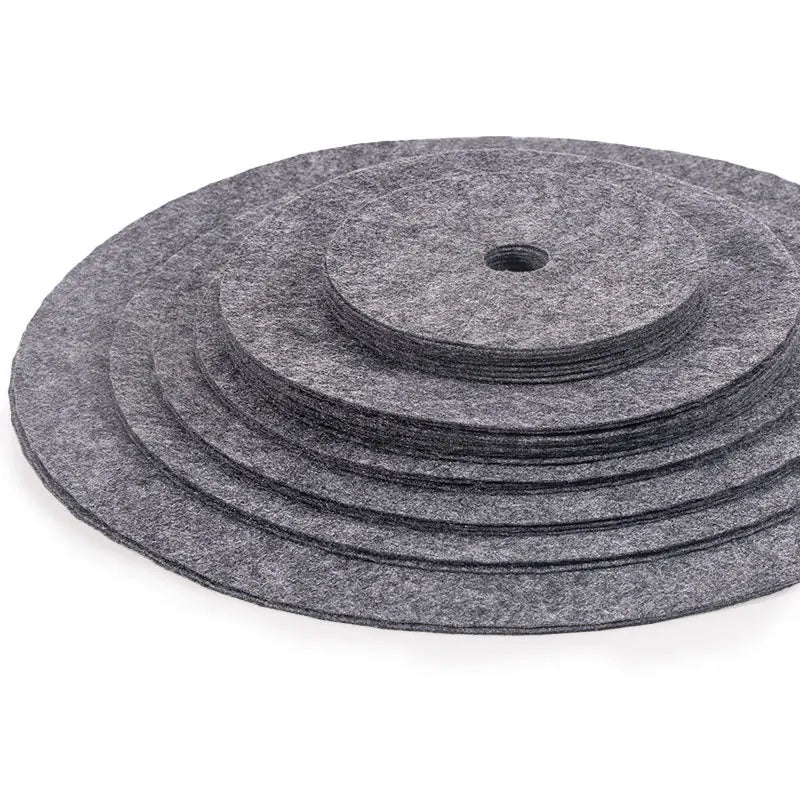 coussin protection pot fleur gris non tissé moderne 13cm 20cm 25cm 34cm