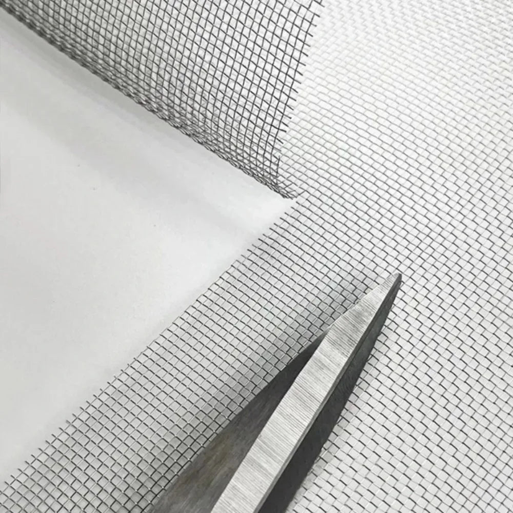moustiquaire filet protection fenêtre gris maille nylon adhésif résistant chat lavable facile moderne