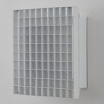 lampe murale moderne blanche grille métal éclairage quotidien cuisine salle bain