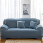 housse canapé moderne gris uni polyestère antibruit coussin lavable machine