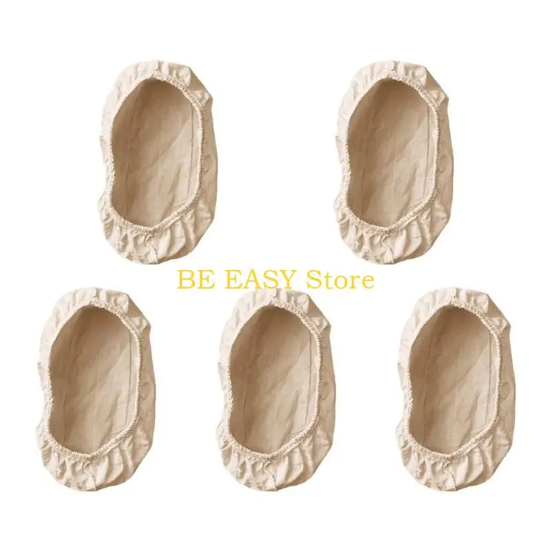 couvre assiettes tissu beige clair simples rustiques pâtisserie kit pièces