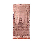 rideau pluie soie bleu rouge rose vert violet or carreaux miroir moderne festif happy