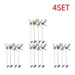 clips dragonfly multicolores imitation insectes decoratifs exterieur clips decoratifs jardin artificiels realistes