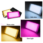 projecteur led violet blanc moderne ip65 50w 100w grille clips