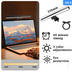 lampe led double tête noir moderne bras articulé usb réglable luminosité