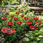 baignoire oiseau fleur rouge vert rose bleu moderne décorative métal brillantextérieur fixetringle