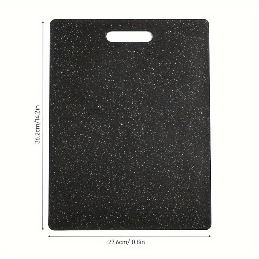 planche découper antibactérienne durable marbre texture moderne facile nettoyer résistante chaleur poignées blanc noir