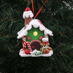 décoration noël miniatures maison leds flocons neige personnages motifs traditionnels festifs