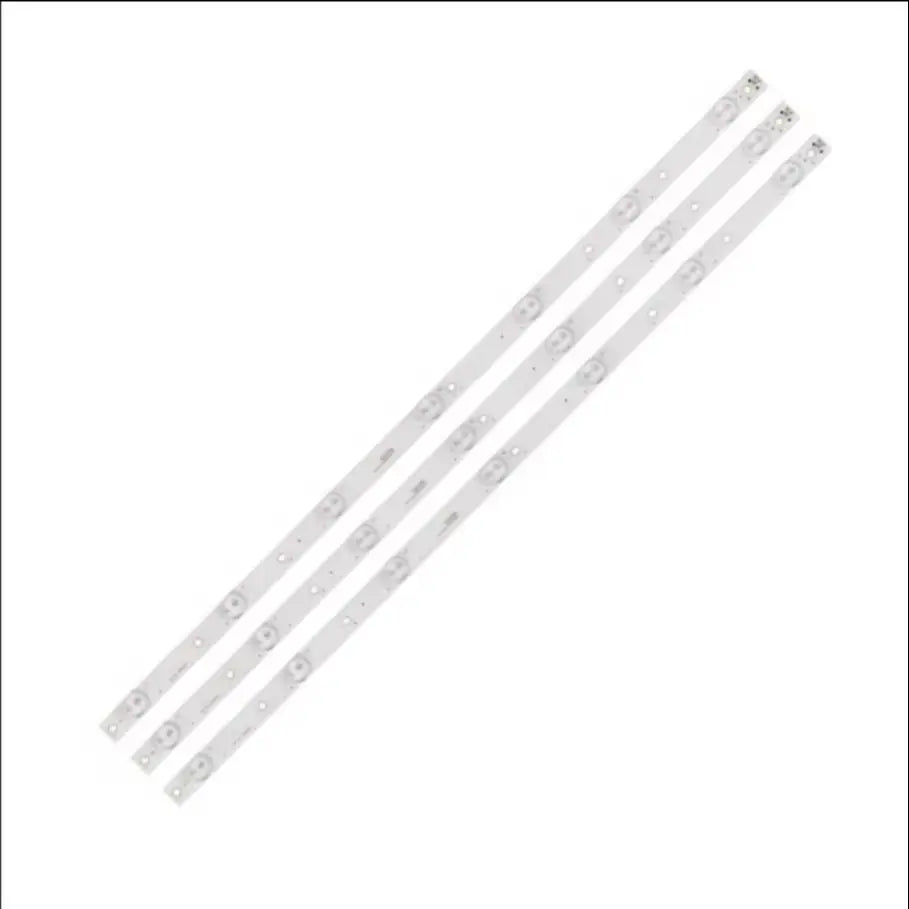 bande led rétro éclairage 3v blanc leds 620mm moderne télévision fixations électriques