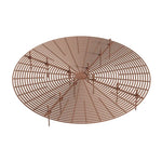 grille support plantes noir marron moderne 19cm 30cm 52cm rond carré