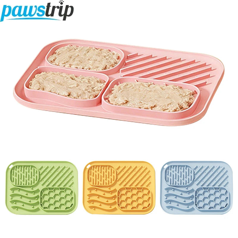assiette animale silicone anti glissement rose vert bleu jaune motifs géométriques clips moderne pratique