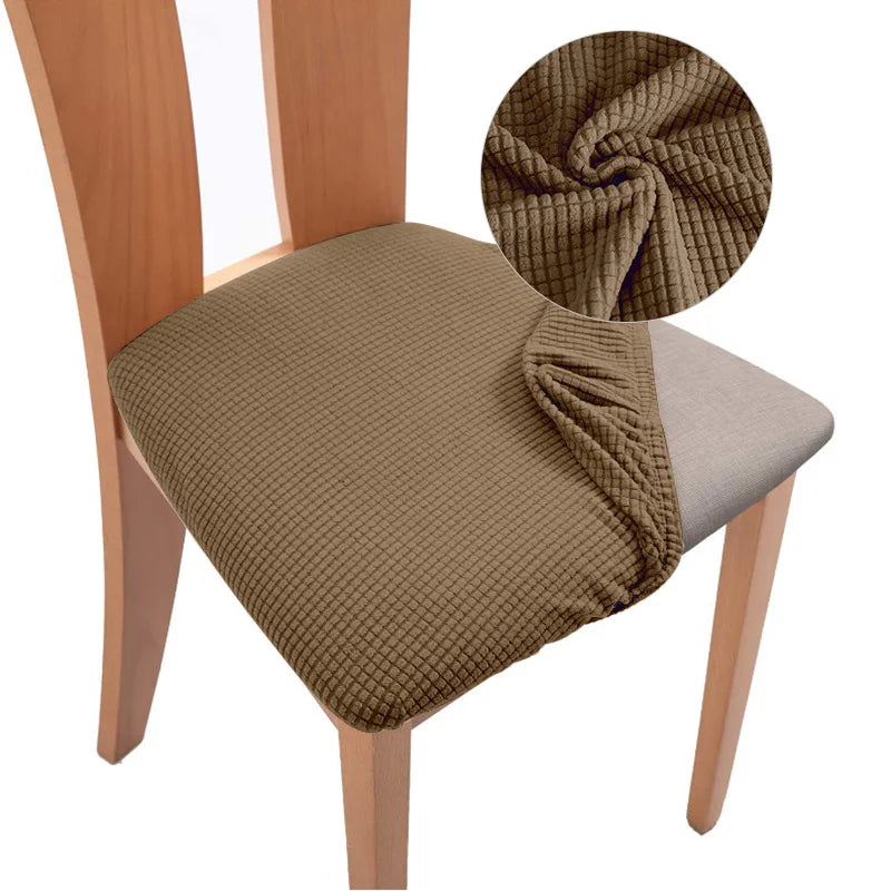 couvre siege chaise moderne polyester gris beige rose vert noir marron carreaux opacité lavable