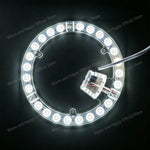 plafonnier led blanc moderne 12w 18w 24w 36w aimants intégrés câble électrique
