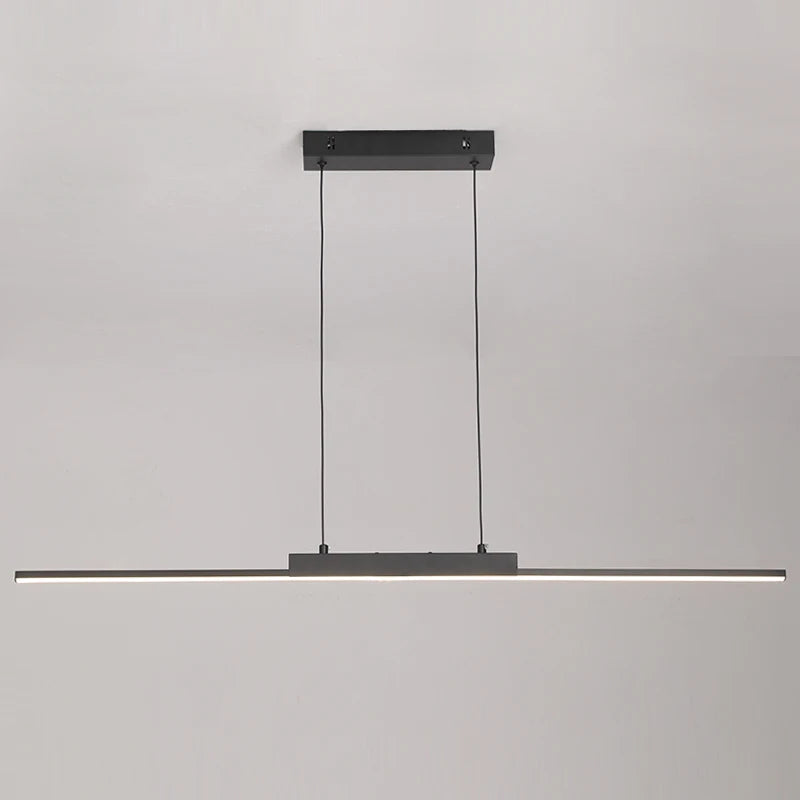 lampe suspendue moderne minimaliste noir câbles noirs salon chambre étude hall