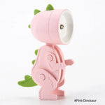 lampe led dinosaure adhésive veilleuse animée chambre salon moderne couleur variée led réglable