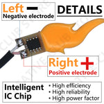 lampe led effet flamme câble usb décoration simulateur bougie parti restaurant festive