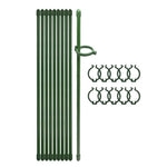 tuteur plante vert simple boucle ajustable support pot fleur jardinextérieurintérieur