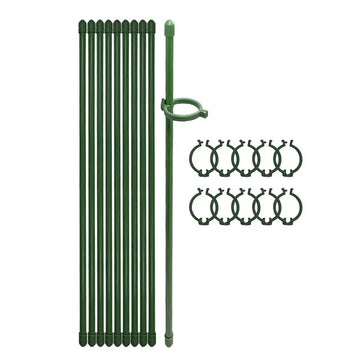 tuteur plante vert simple boucle ajustable support pot fleur jardinextérieurintérieur