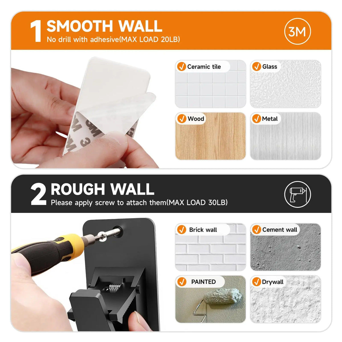 supports murals adhésifs rideaux noirs modernes coton plastique voies accessoires