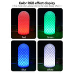 kit lampe led diy ajustable aluminium usb télécommande couleur réseau mailles adhésif blanc chaud