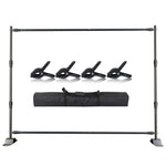 Cadre photo support fond 2.4x3m noir