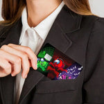 autocollants protection carte credit debit dessin anime noir rouge jaune bleu opaques waterprooche réutilisables