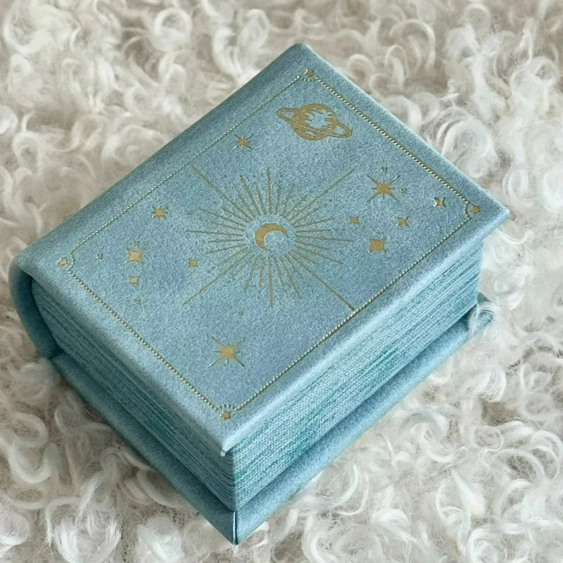 Ouverture de la boîte à bague magnétique livre