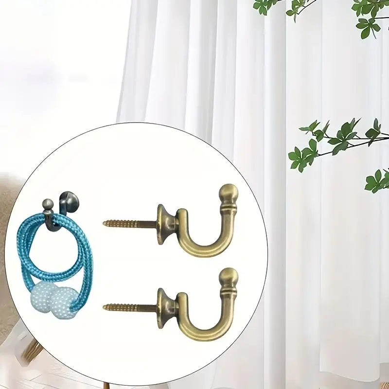 rideau moderne pvc beige tissu uni opacité dorés vis fixations murales maison