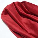 serviettes tissu velours polyester résistance abrasion couleurs unies moderne noir marron rose blanc vert