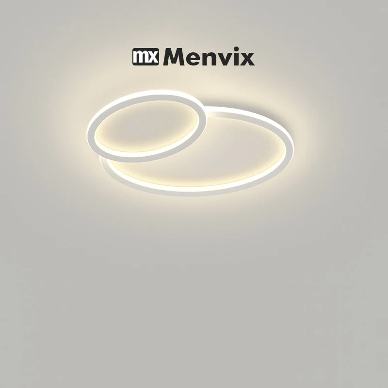 lampe led moderne blanche plafonnier aluminium facile éclairage quotidien télécommande 220v garantie 2ans