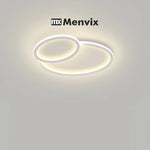 lampe led moderne blanche plafonnier aluminium facile éclairage quotidien télécommande 220v garantie 2ans