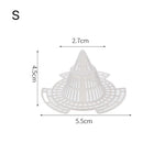 filtre drainage transparent moderne pot fleur grille perforations jardinerie accessoire plastique qualité jardin