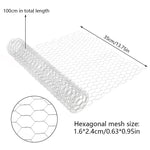 filet clôture aviary argenté maille hexagonale classiquemètre large métal opacitépaquemètre quarante deuxmètre dixmètre