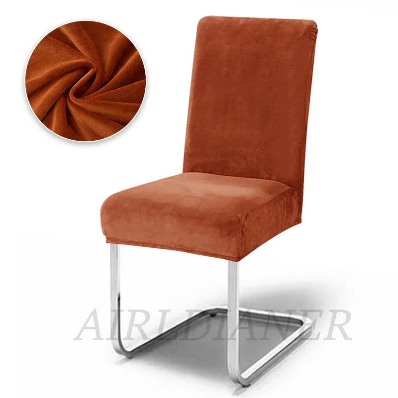 housses chaise velours gris moderne adhésif protection polyester élasthanne chaise banquet mariage plage fauteuil