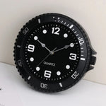 horloge murale moderne quartz aiguille vert noir bleu salon chambre