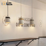 Suspension lumineuse moderne gris cordelette douille e27 industrielle chambre restaurant salon