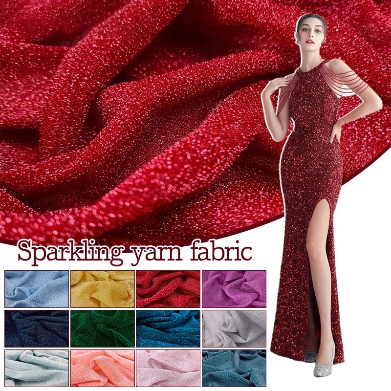tissu maille pailleté extensible rouge noir bleu rose vert gris costume scène rideau