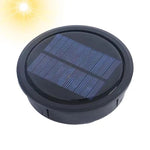 accessoire deco moderne cache lanterne solaire panneau solar noir urgence table exterieur assemble parts