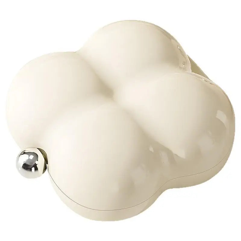boîte bijoux blanche moderne boîtes rangement bague boucle oreille collier plastique portable organisateur